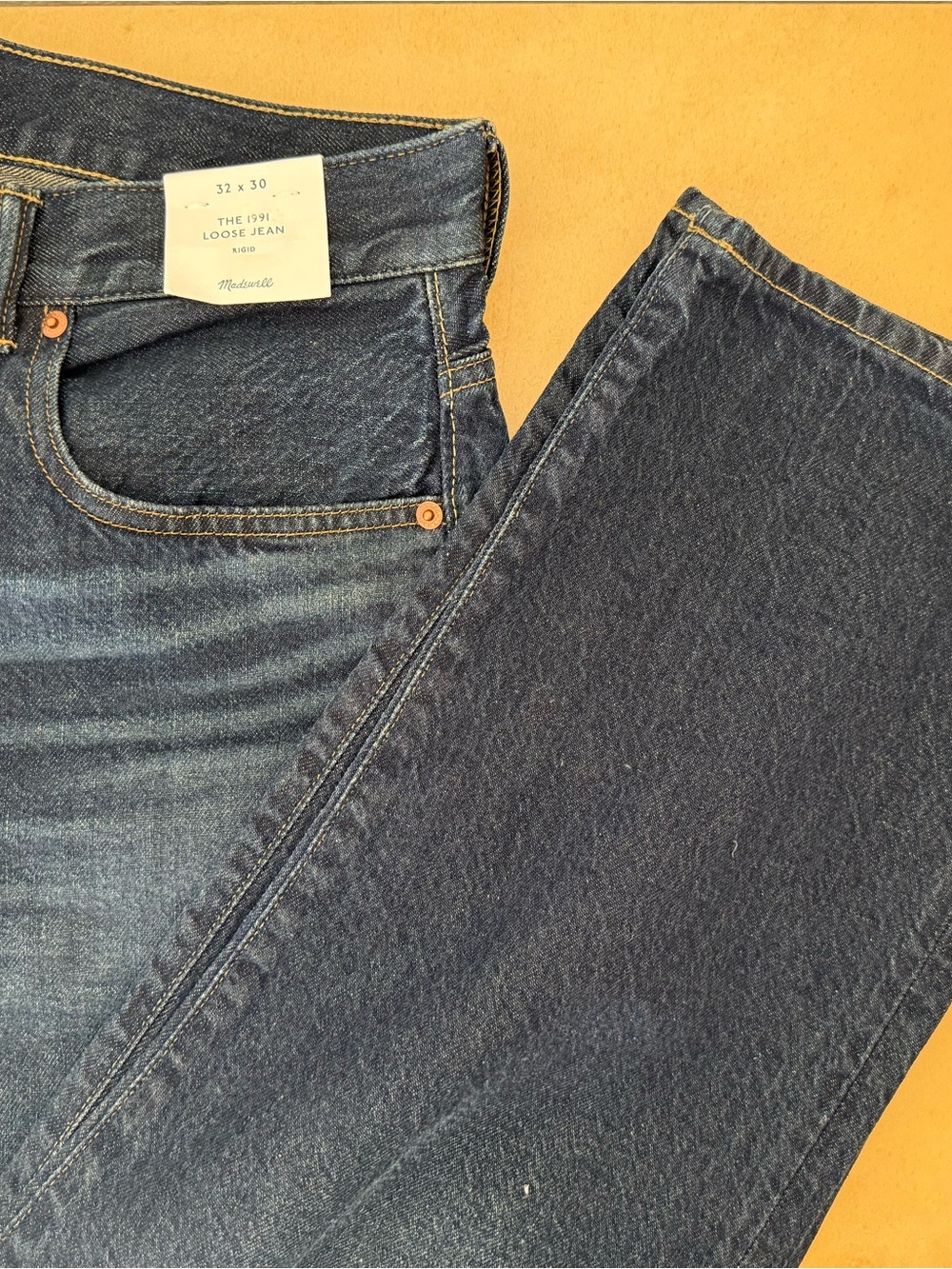 Madewell Men’s Straight Jeans - Indigo Blue